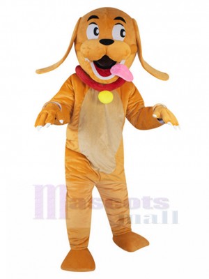 Chien costume de mascotte