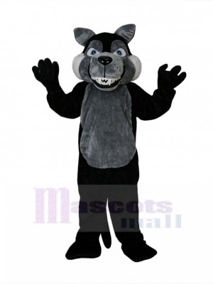 Nouvelle arrivee Féroce Loup noir Costume de mascotte Animal