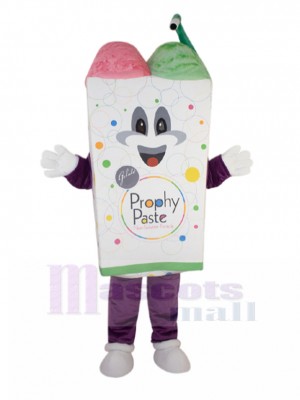 Crème glace costume de mascotte