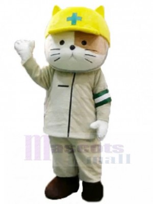 Chat costume de mascotte