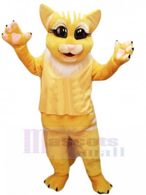 Chat costume de mascotte