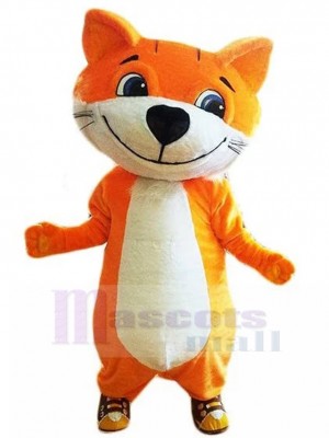 Chat costume de mascotte