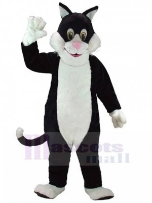 Amical Chat de smoking Costume de mascotte Animal