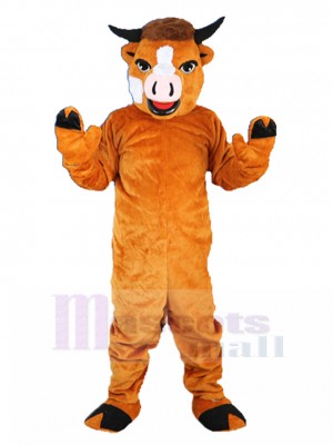 Taureau costume de mascotte