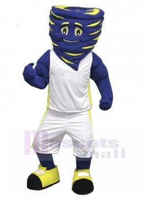 Tornade costume de mascotte