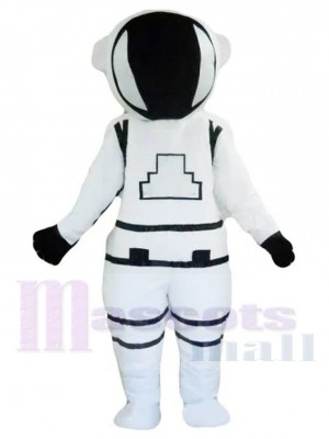 Astronaute blanc Cosmonaute Costume de mascotte Gens