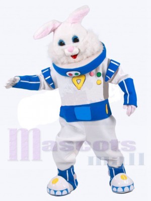 Lapin astronaute Costume de mascotte Animal