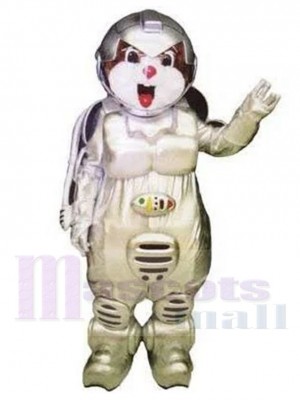 Ours astronaute costume de mascotte