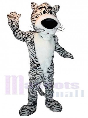 Tigre en peluche Costume de mascotte Animal