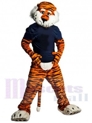 Tigre costume de mascotte