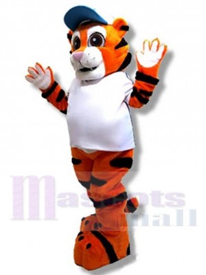 Tigre de baseball Costume de mascotte Animal