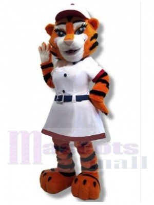 Base-ball Tigre Tigre Costume de mascotte Animal