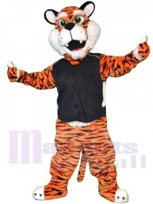 Tigre sportif Université Costume de mascotte Animal