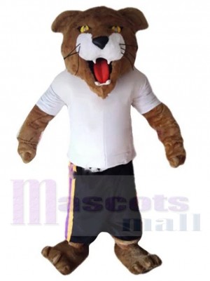 tigre Costume de mascotte Animal en T-shirt blanc