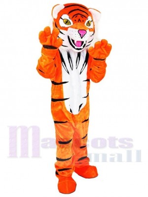 Tigre orange féroce Costume de mascotte Animal