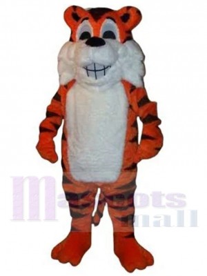 Tigre souriant Costume de mascotte Animal