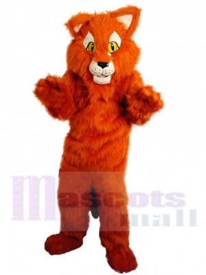 Orange amicale Tigre en peluche Costume de mascotte Animal