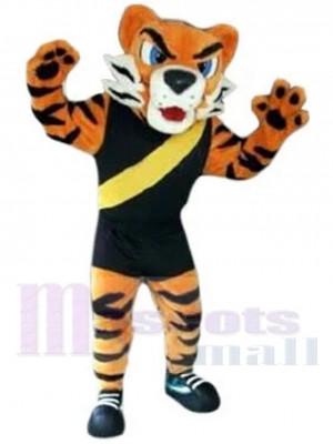 Tigre de puissance universitaire Costume de mascotte Animal