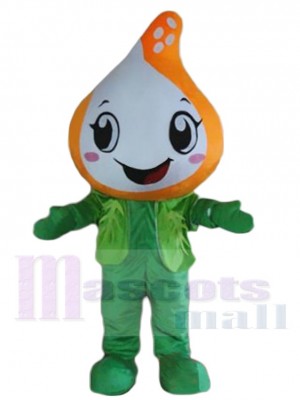 Elfe vert Lutin Costume de mascotte Dessin animé