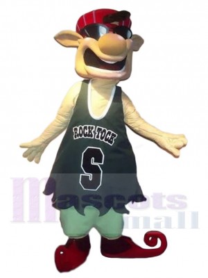 Équipe de basketball sport Elfe Lutin Costume de mascotte Dessin animé