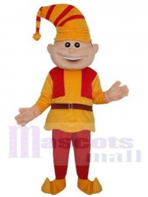 Lutin Elfe Costume de mascotte Dessin animé