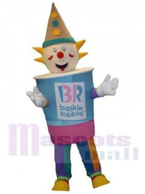 Baskin Robbins Elfe Costume de mascotte Dessin animé