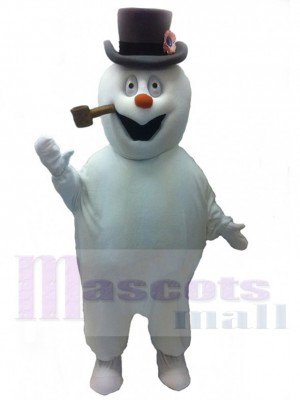 Bonhomme de neige costume de mascotte