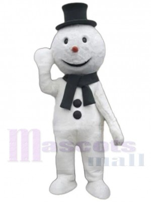 Bonhomme de neige costume de mascotte