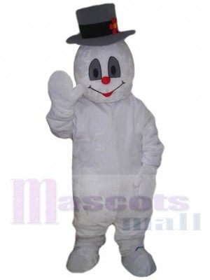 Bonhomme de neige costume de mascotte