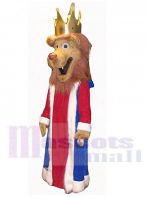 Roi Lion sage Mascotte Costume Animal