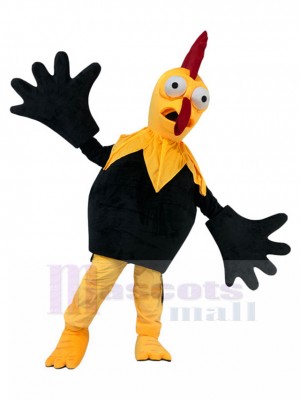 Poulet costume de mascotte