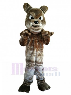 Bouledogue britannique gris Spark Costume de mascotte Animal