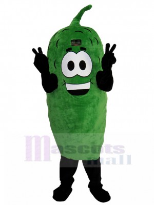 Cornichon costume de mascotte