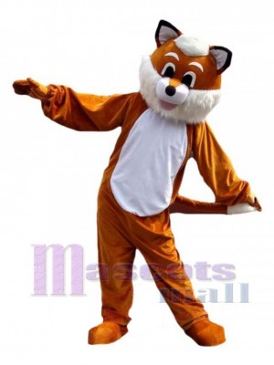 Renard costume de mascotte