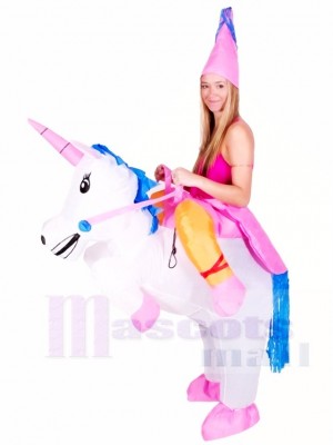 Porter Moi Balade sur Licorne Gonflable Halloween Noël Les costumes pour Adultes