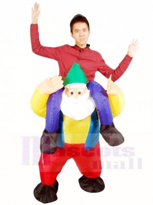 Balade sur Jardin Gnome Elfe Gonflable Halloween Noël Les costumes pour Adultes
