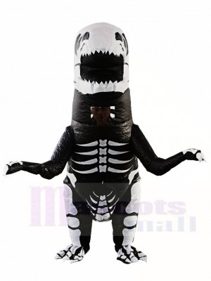 Squelette T-REX Crâne Dinosaure Gonflable Halloween Noël Les costumes pour Adultes
