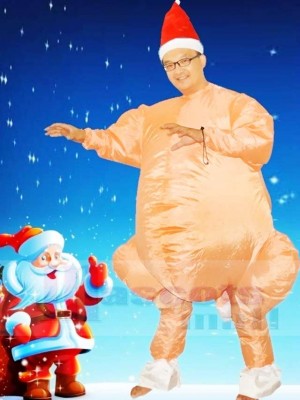 Rôti dinde Gonflable Halloween Action de grâces Coup Up Les costumes pour Adultes