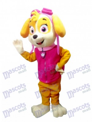 Paw Patrol Skye Mascotte Costume Chien Personnage de dessin animé