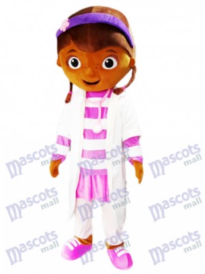 Docteur McStuffins Docteur Dottie mascotte Costume Cartoon