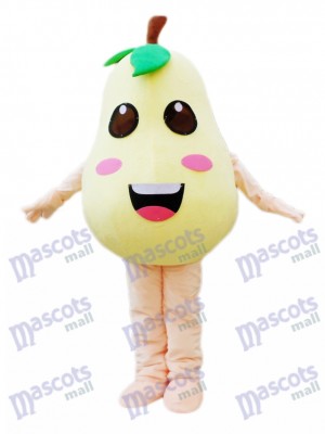 Costume de mascotte de poire