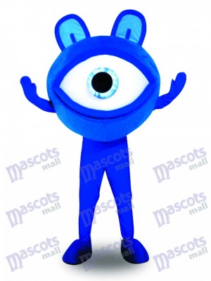 Blue Eye Lunettes Vue Protection Publicité Mascotte Costume Promotion