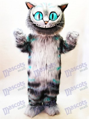 Chat de Cheshire d'Alice au pays des merveilles Costume de mascotte Cartoon Anime