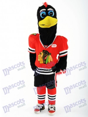 Costume de mascotte de Chicago Blackhawks Tommy Hawk