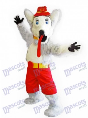 Harvey the Hound Costume de mascotte des flammes de Calgary Animal