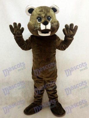 Costume de mascotte bébé cougar marron Animal