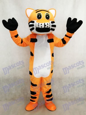 Mascotte de tigre rouge Costume adulte Animal
