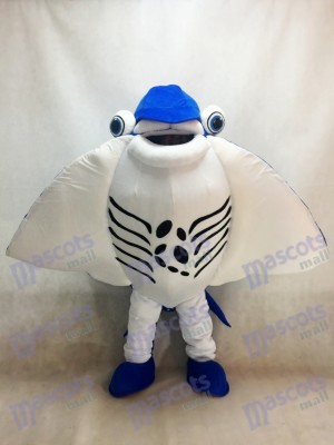 Manta Ray diable Rayons mascotte Costume océan Aquarium