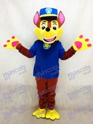 Paw Patrol Chase Chien Mascotte Allemand Berger Sheep Chien Spy Costume