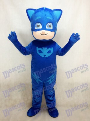 PJ Masks Bleu Catboy Connor Garçon Mascotte Costume